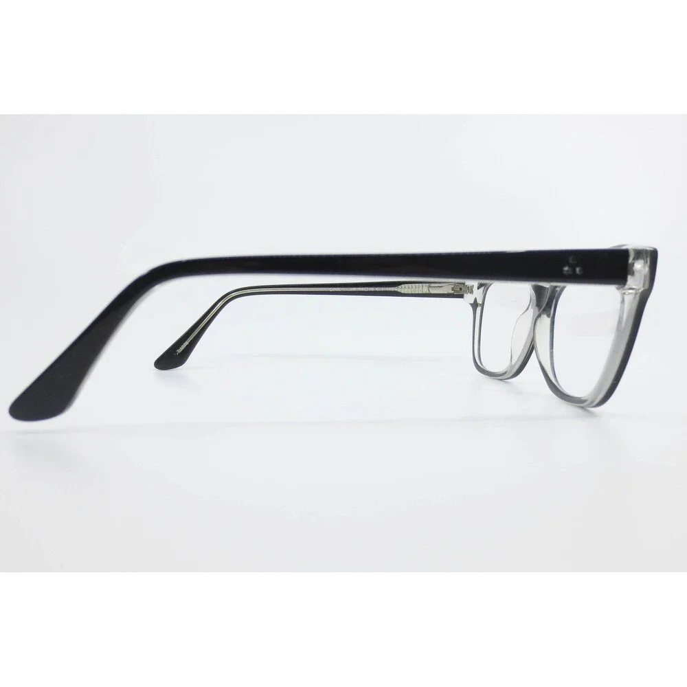 Link Occhiali OB 54-15 C.1 140 Black Cat Eye Eyeglasses Frames Demo Lenses 54mm